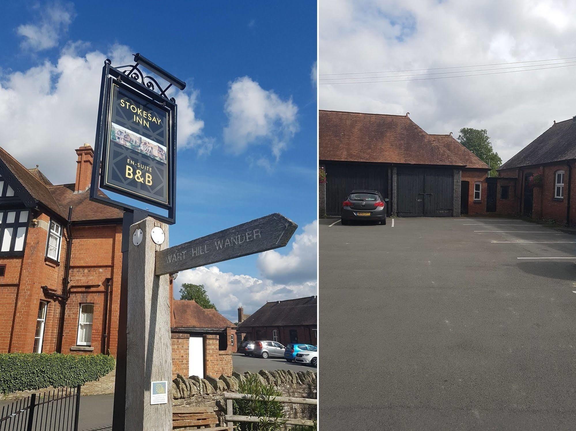 Stokesay Inn Craven Arms Exterior foto
